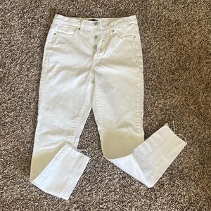 ☀️✏️🇺🇸Banana Republic White Ankle Jeans